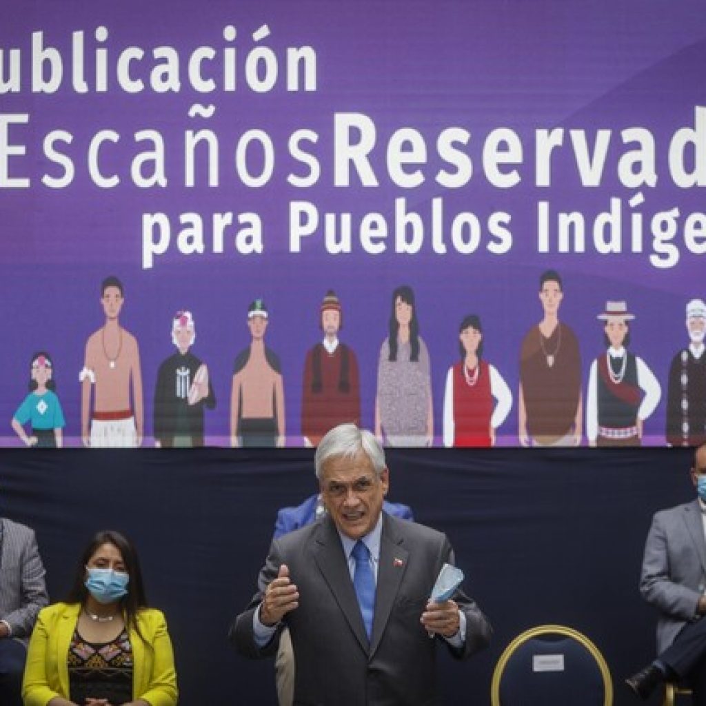 Presidente Piñera pone en marcha reforma que garantiza escaños reservados