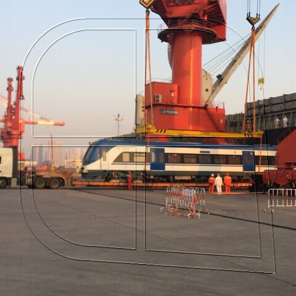 Zarparon desde China primeros 6 nuevos trenes para el Biobío y La Araucanía