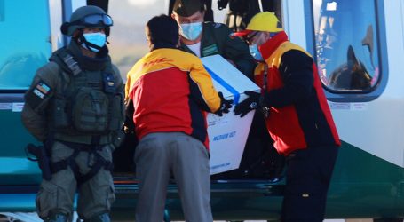 Vacunas contra el Covid-19 llegaron a la región de Magallanes