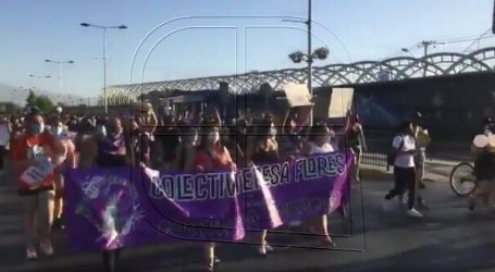 Realizan marcha en La Florida por femicidio de María Isabel Pavez