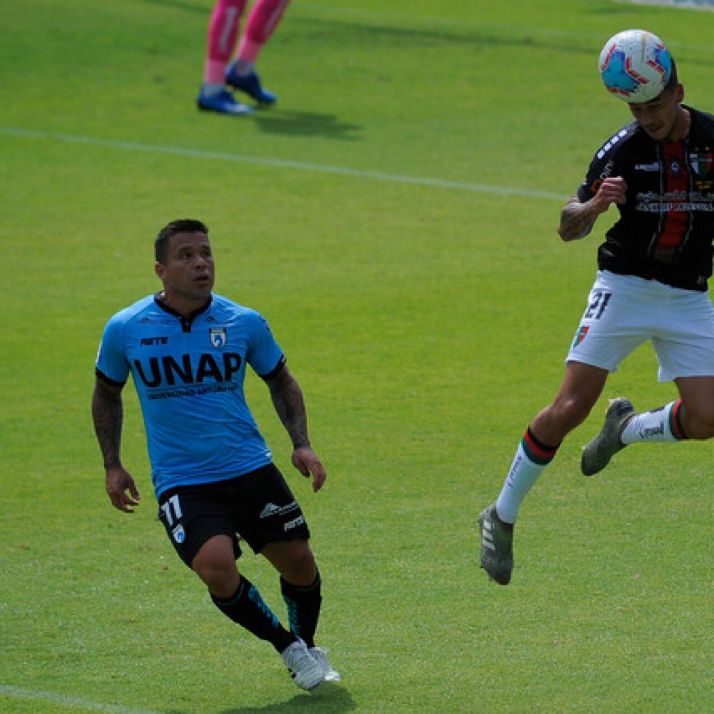 Palestino se mete séptimo en la tabla tras derrotar a Deportes Iquique