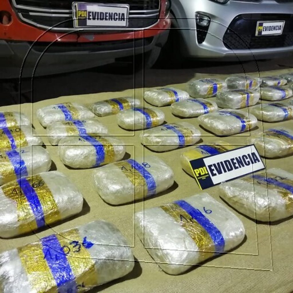 PDI La Calera detuvo a banda internacional dedicada al narcotráfico