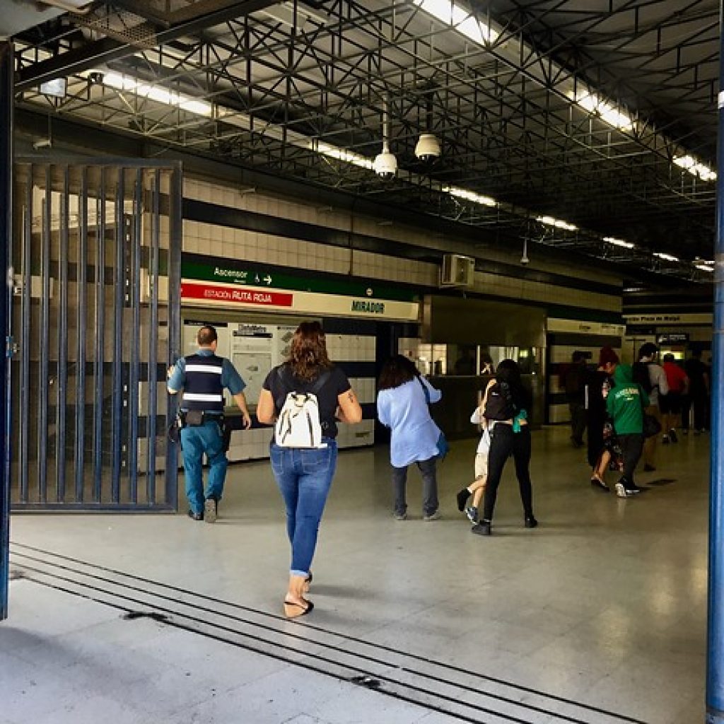 Estación Mirador de la Línea 5 permanecerá cerrada este viernes