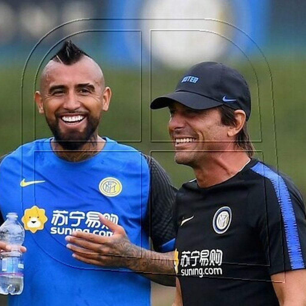 Conte: “Vidal tiene la experiencia adecuada para enfrentar bien a la ‘Juve’”
