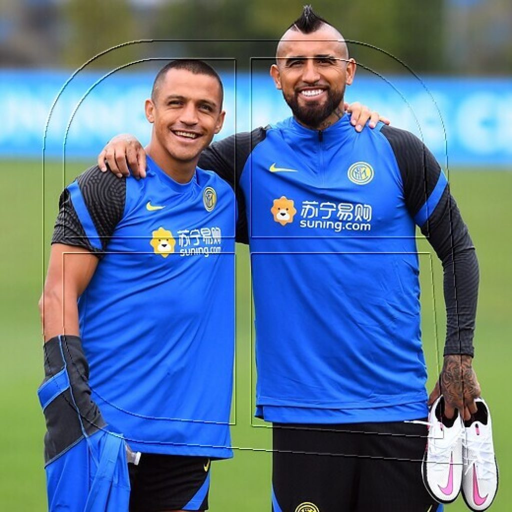 Vidal y Alexis comienzan el 2021 entrenando de cara al cruce Inter-Crotone