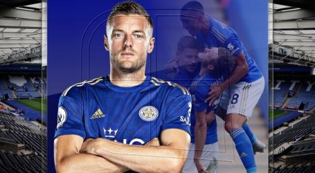 Vardy será operado y será baja en el Leicester “algunas semanas”