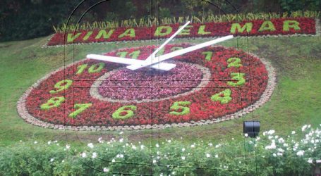 Municipio de Viña del Mar reinstala manecillas en el Reloj de Flores