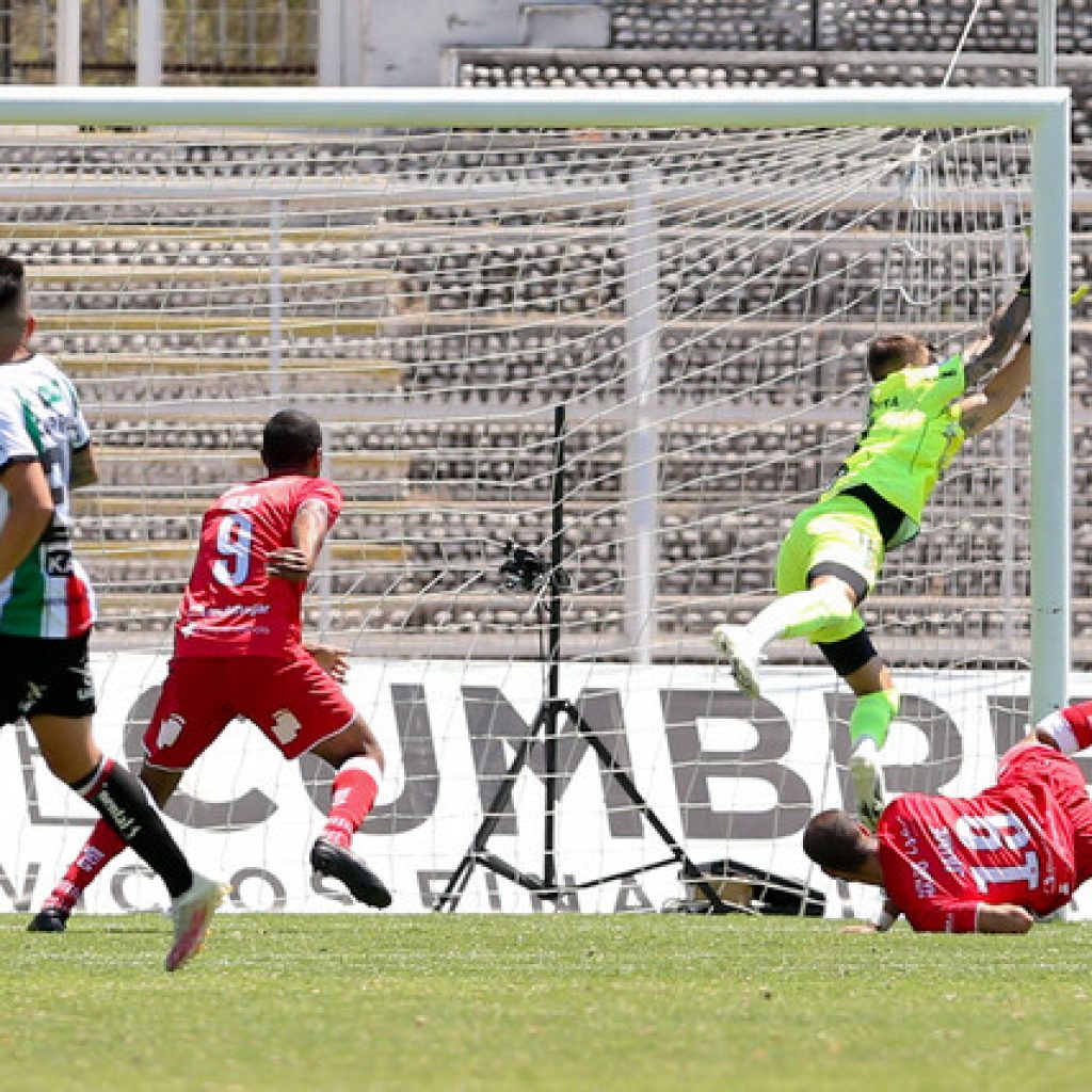Palestino superó a Curicó Unido y trepa al sexto lugar en el Campeonato Nacional