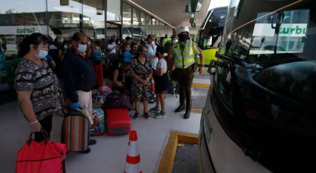 Refuerzan fiscalización en terminales ante aumento de viajes interurbanos