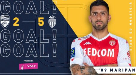 Francia: Guillermo Maripán marcó en triunfo de AS Monaco en su visita a Lorient