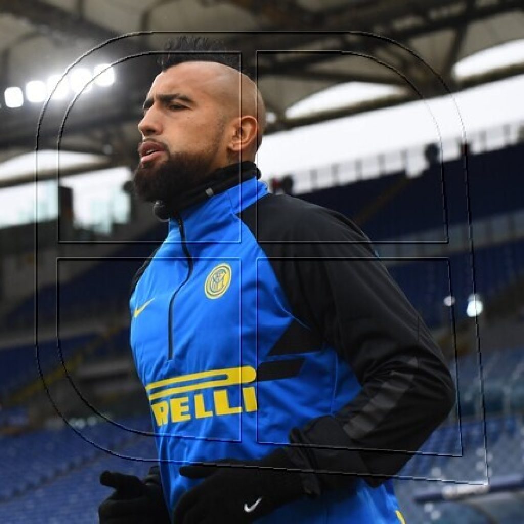 Serie A: Vidal fue titular y jugó 81' en empate del Inter en visita a AS Roma