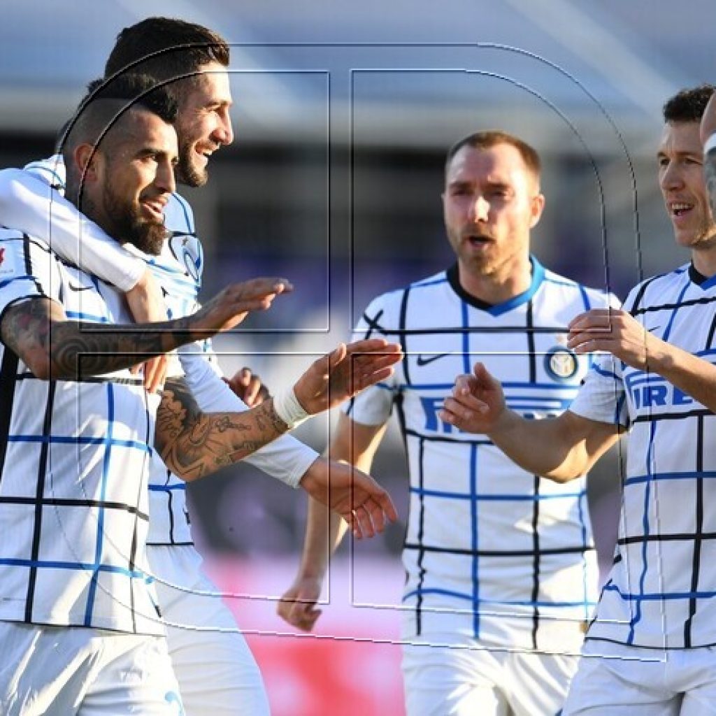Vidal marcó su primer gol en victoria del Inter de Milán por la Copa Italia