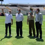 Autoridades supervisaron medidas sanitarias en el Estadio Monumental