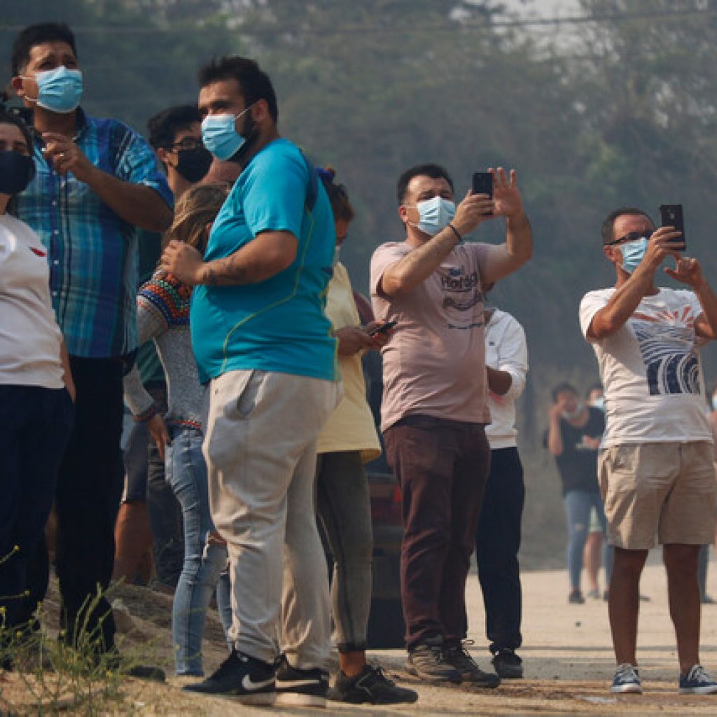 Incendio en Quilpué: Levantan toque de queda en la provincia de Marga Marga