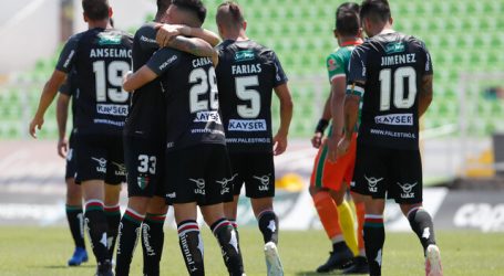 Palestino se impuso en guerra de goles a Cobresal en La Cisterna