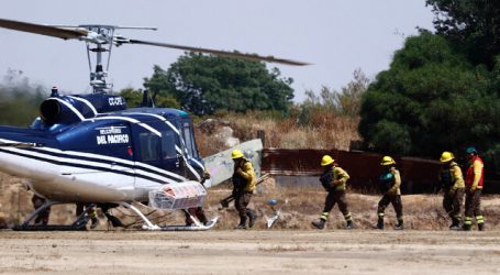 Incendio forestal en Quilpué: Evacuados pueden volver a sus casas