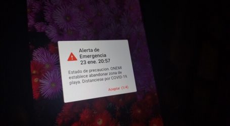 Diputada Mix ofició a la Onemi por alerta para evacuar zonas de playa
