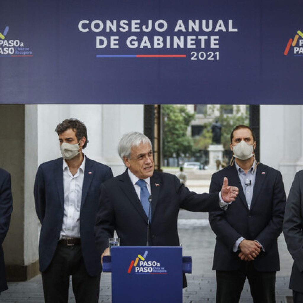 Piñera fijó las prioridades para sus últimos 14 meses de gobierno