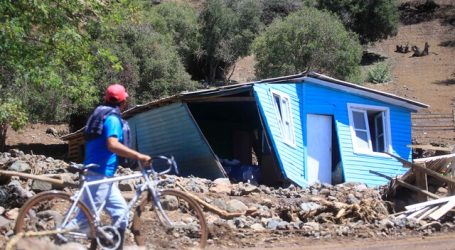 Aluvión en Malloa dejó 116 damnificados y 37 casas destruidas