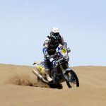 Benavides: "feliz por ser el primer sudamericano en ganar el Dakar" en motos