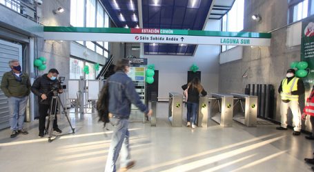 Metro de Santiago anunció que se restableció el servicio en la Línea 5