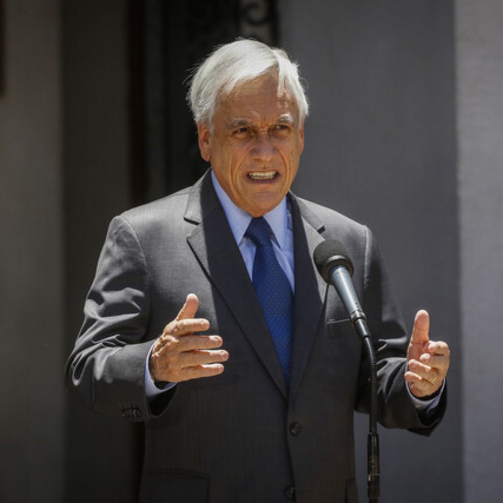 Presidente Piñera recibió su primera dosis de vacuna contra el Covid-19