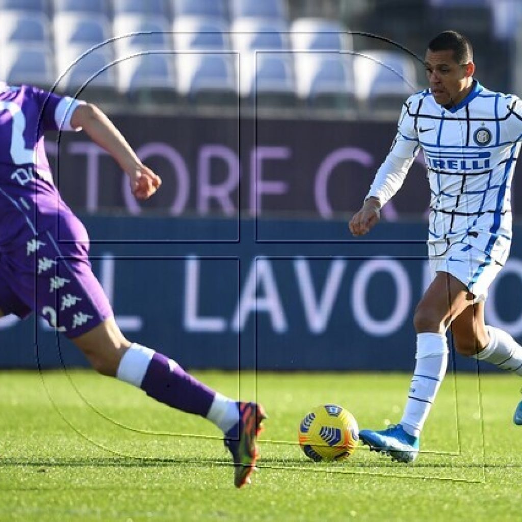 Serie A: Inter con Alexis y Vidal venció a la Fiorentina de Pulgar y es líder