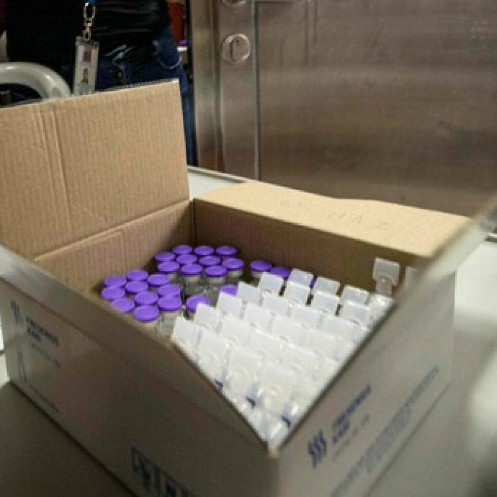 Llegó nuevo cargamento con 160 mil dosis de la vacuna de Pfizer-BioNTech