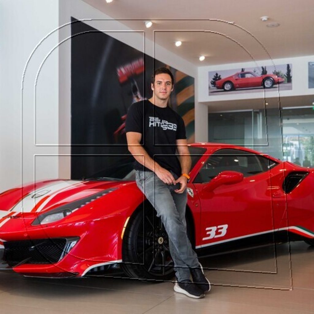 Benjamín Hites correrá en un Ferrari en el GT World Challenge de Europa