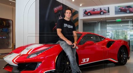 Benjamín Hites correrá en un Ferrari en el GT World Challenge de Europa