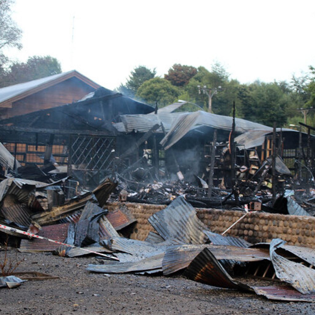 Registro Civil lamenta quema de oficina en Panguipulli