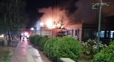 Detienen a 12 personas tras incendio en municipio de Villarrica