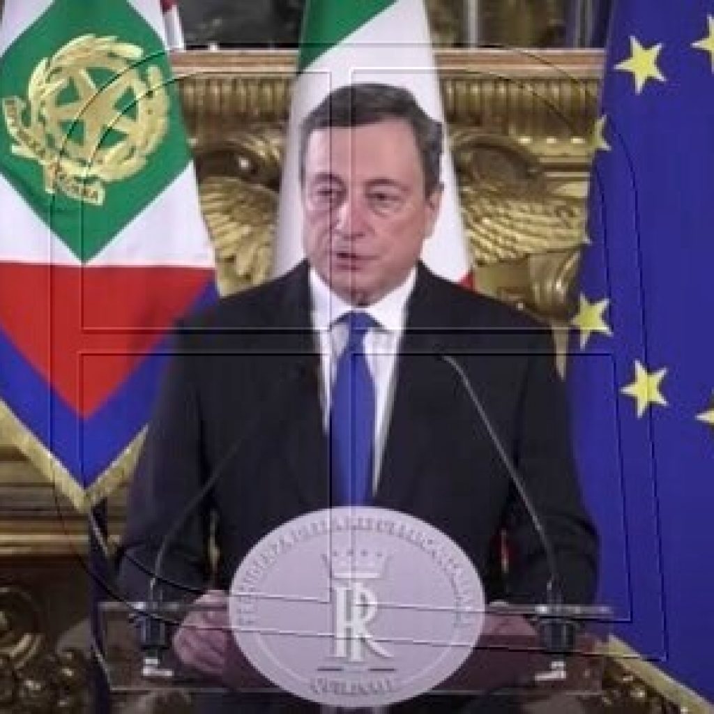 Mario Draghi juró como nuevo primer ministro de Italia