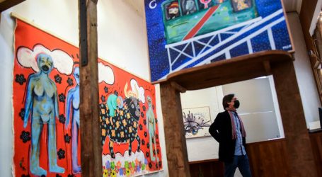 ¡Ya no hay cupos! Comenzó la muestra de pinturas de Mon Laferte en Valparaíso