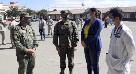 Cerca de 300 funcionarios del Ejército se vacunan en la región de Coquimbo