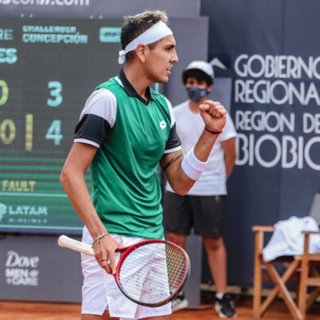 Tenis: Alejandro Tabilo avanzó a cuartos de final en Challenger de Concepción