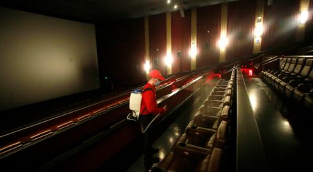 Supervisan medidas sanitarias y de seguridad en reapertura de cines