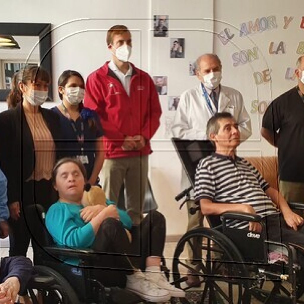 Rubilar participó de vacunación en residencias de adultos con discapacidad