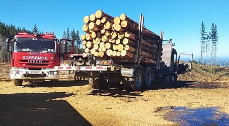 Nuevo ataque incendiario se registró en la comuna de Cañete