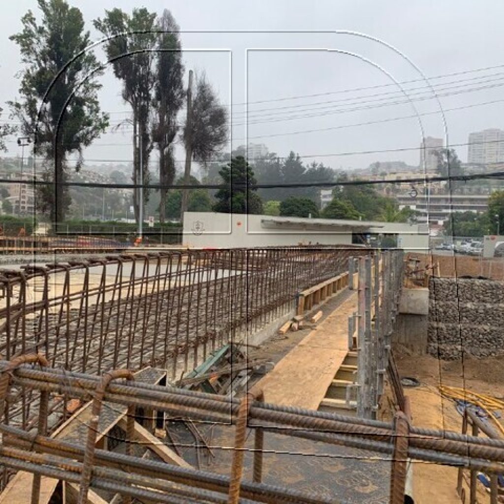 En etapa final de construcción se encuentran puentes sobre estero de Reñaca