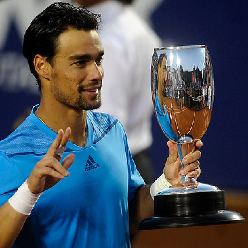 Tenis: Fabio Fognini anunció que no jugará el ATP 250 de Santiago