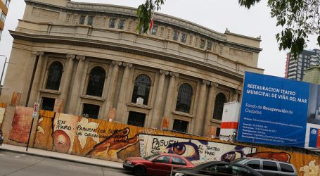 Denuncian daño de las obras en la remodelación del Teatro de Viña del Mar