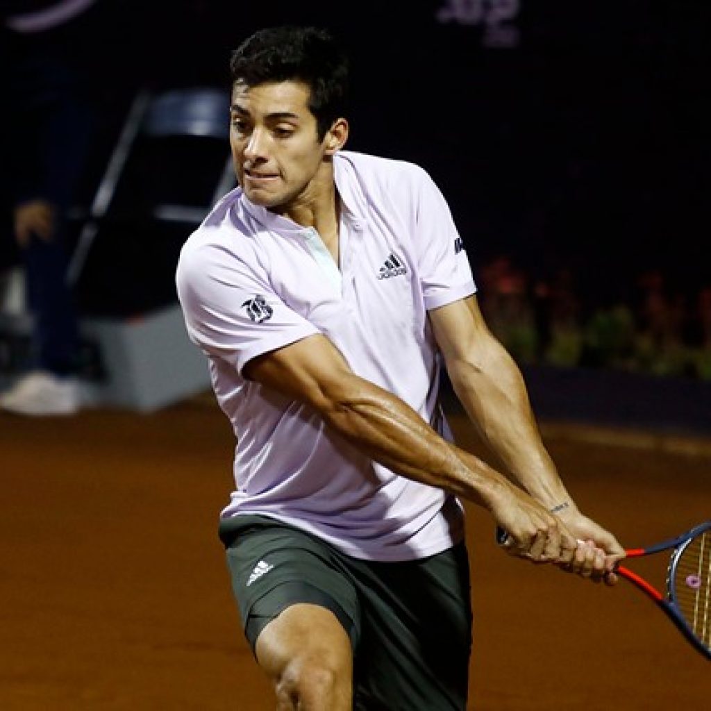 Tenis: Cristian Garin se instaló en las semifinales del torneo ATP de Santiago