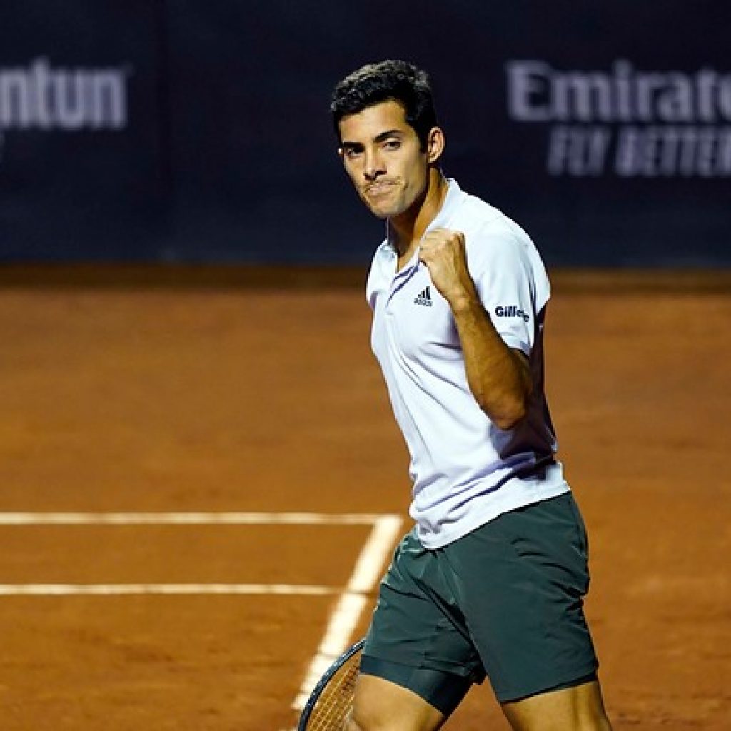 Tenis: Cristian Garin jugará la final del torneo ATP 250 de Santiago