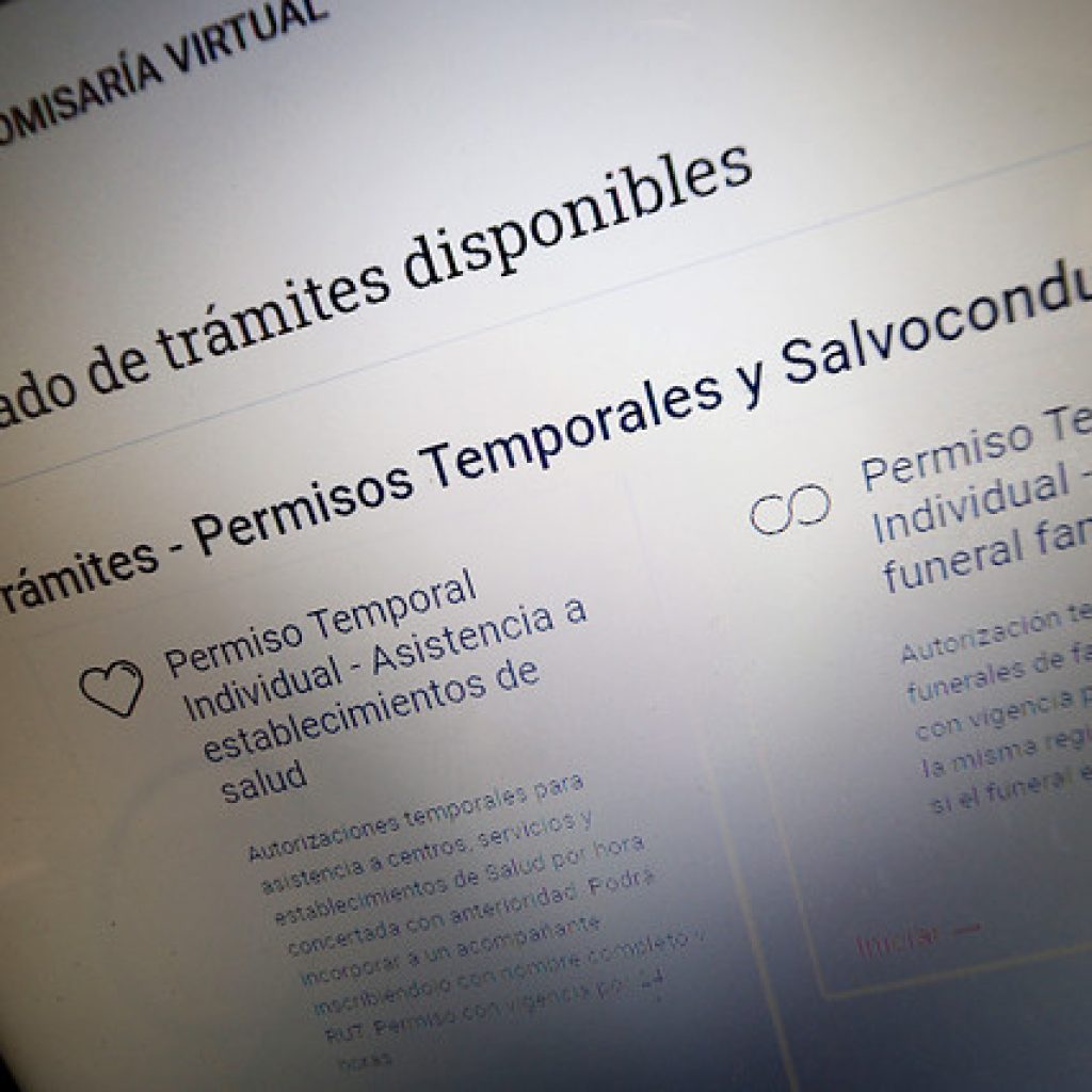 Carabineros restablece funcionamiento de Comisaría Virtual tras intermitencias