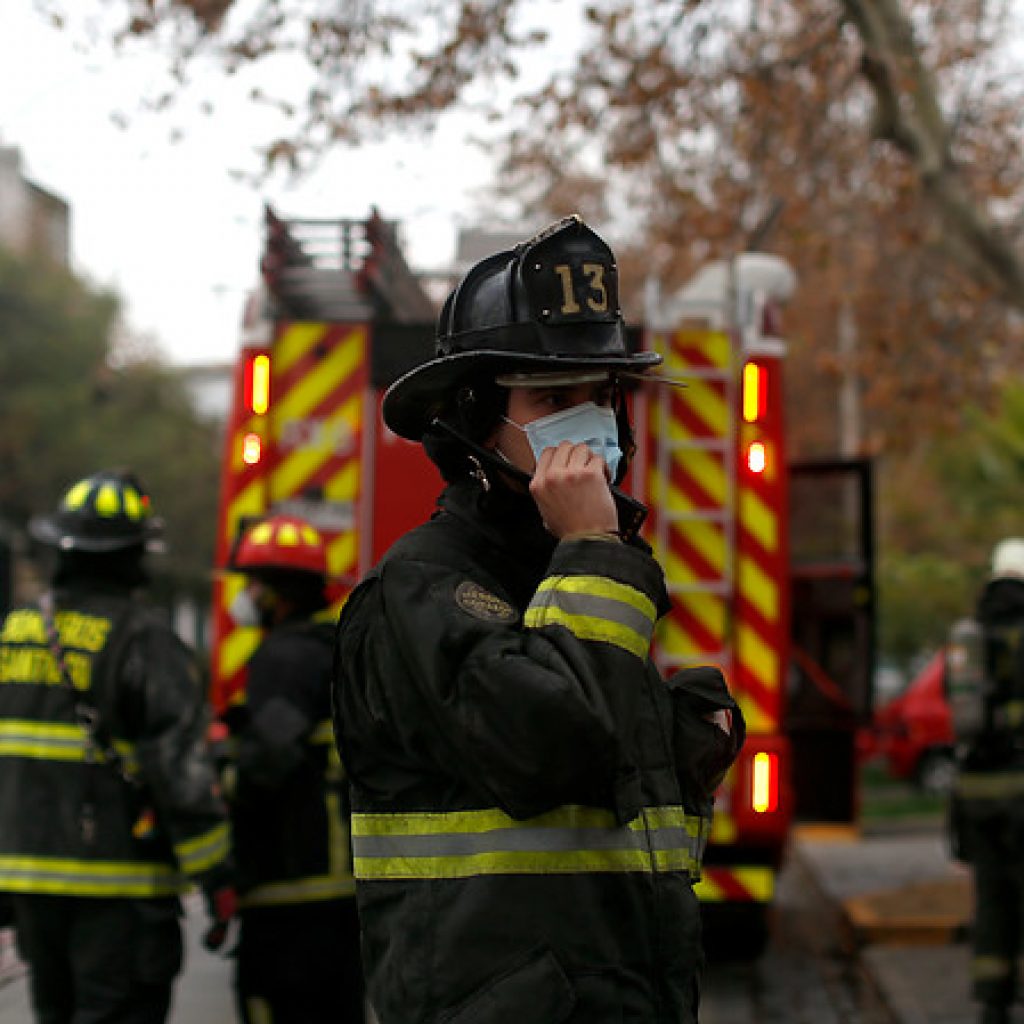 Incendio en la comuna de Providencia dejó una persona fallecida