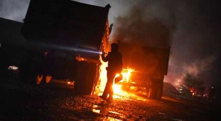 Dos personas lesionadas dejó ataque incendiario en la comuna de Freire