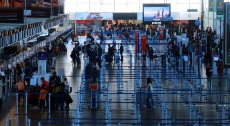 Pasajeros aéreos transportados tuvieron una caída de 69,7% en febrero