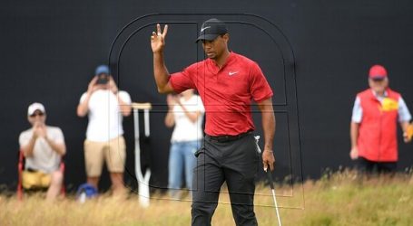Golf: Tiger Woods agradeció el gesto a sus compañeros