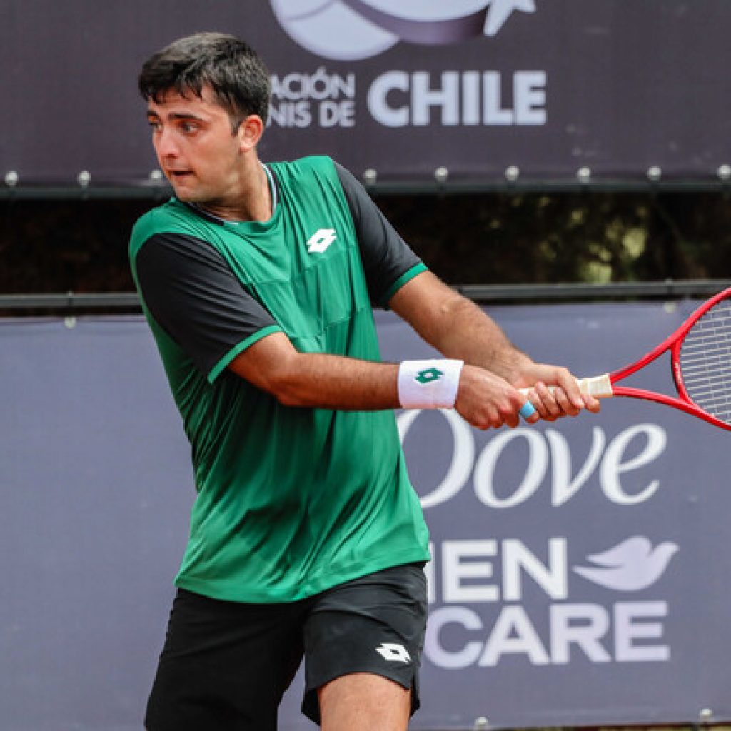 Tenis: Tomás Barrios avanzó a octavos de final en Challenger 80 de Santiago